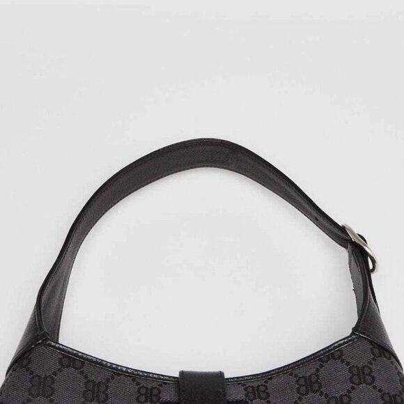 Balenciaga x Gucci Black/Grey Canvas/Leather The Hacker Project 1961 Small Ja... - Picture 5 of 11